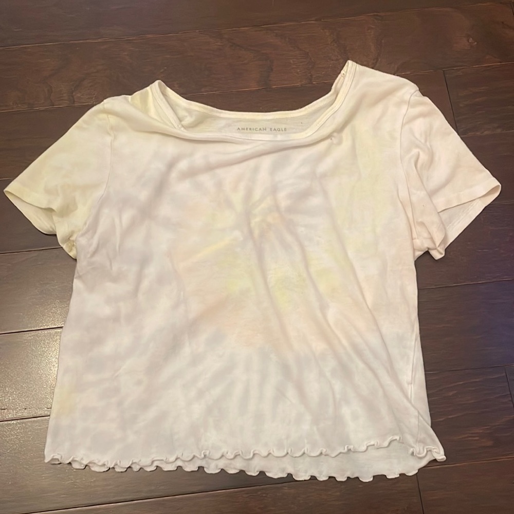 American Eagle - size small - tie dye - ruffled at bottom